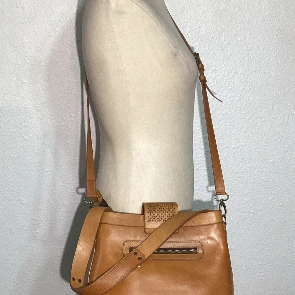Stylish Tan and Multicolor Women's Bag